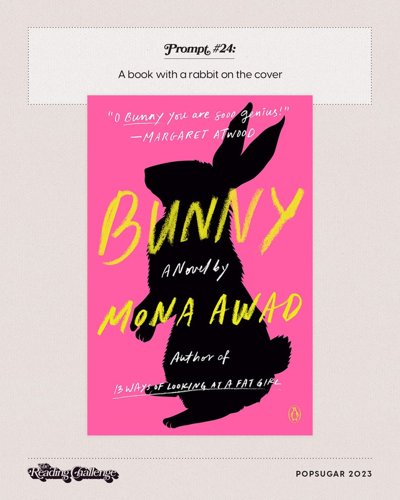 A book with a rabbit on the cover
